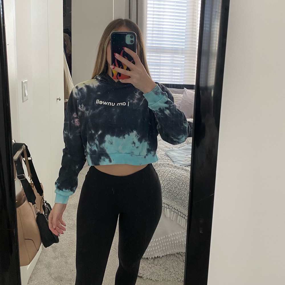 Call her Daddy Podcast Cropped Hoodie